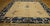 1900s Beige Floral Vase Deco Antique Peking Square Room Size Wool Rug For Sale In New York - Image 6 of 6