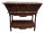French Walnut Console Table For Sale