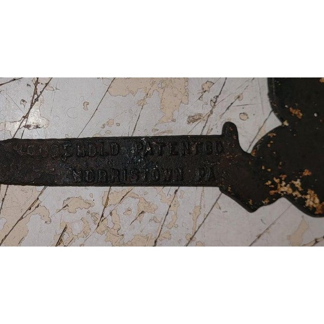 1927 Pennsylvania Stamped Cast Iron Scottie Dog For Sale - Image 4 of 5