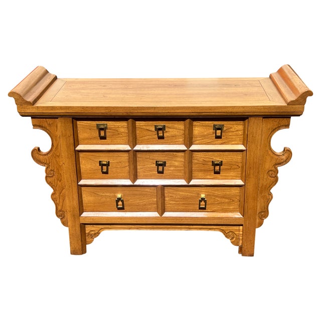 Late 20th Century Michael Taylor Baker Chinoiserie Dresser Chest For Sale - Image 11 of 18