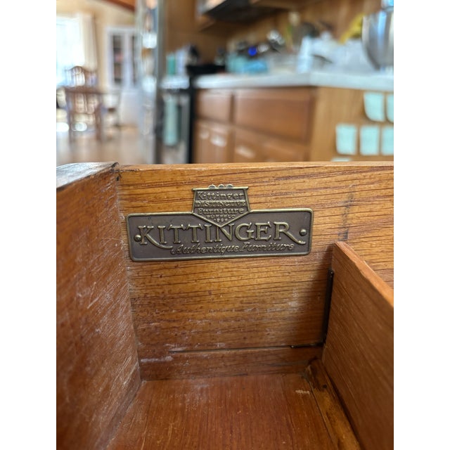 1930s Kittinger Mahogany Bowfront Chest of Drawers For Sale In Monterey, CA - Image 6 of 11