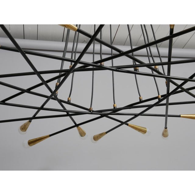 Large 24 Light Shanghi Style Chandelier For Sale - Image 6 of 11