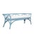 Coastal Charlotte Bench - Pool Blue For Sale - Image 3 of 7