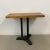 Industrial Antique Wood and Cast Iron Industrial Work Table For Sale - Image 3 of 6