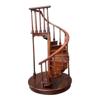 Vintage Spiral Staircase Model For Sale