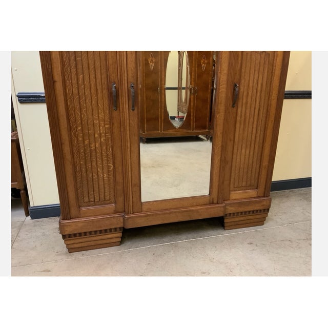 Art Deco Wardrobe, 1930 For Sale - Image 11 of 12