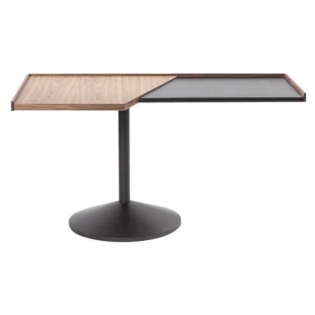 Wood 840 Stadera Table in Wood and Steel by Franco Albini for Cassina For Sale - Image 7 of 7