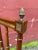 Pair of French Early 20th Century Louis XVI Style Caned Side Chairs With Brass Detail For Sale - Image 12 of 13