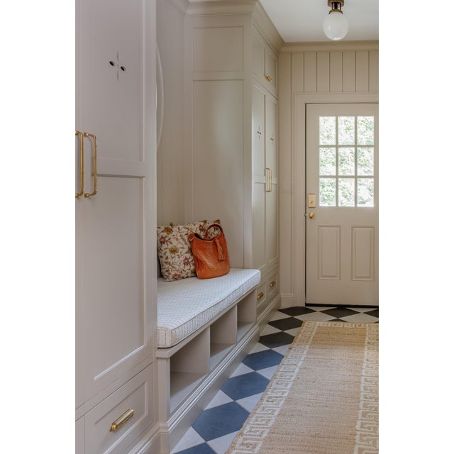 Erin Gates Erin Gates by Momeni Orchard Ivory Greek Key Hand Woven Rug 4'X6' For Sale - Image 4 of 12