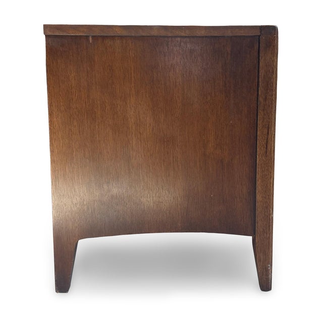 Pair of Mid 20th Century Modern Walnut Kent Coffey Perspecta Nightstands, Attributed For Sale - Image 11 of 14