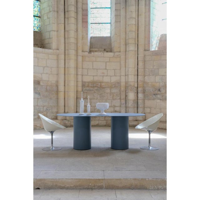 Not Yet Made - Made To Order Boho Oval Dining Table in Metal by Laurence Du Tilly For Sale - Image 5 of 11