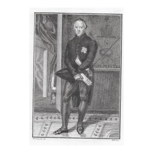Antique Spanish Engraving of Juan Escoiquiz