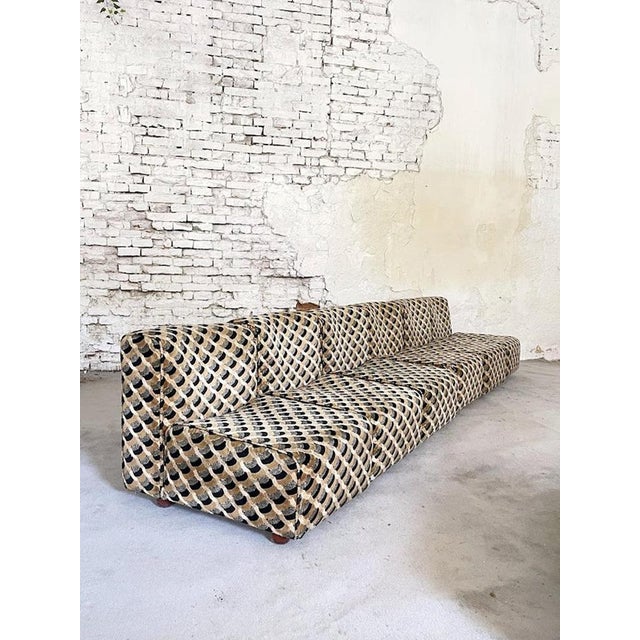 1960s Mid-Century Italian Modular Lounge Chair in the style of Tito Agnoli, 1960s For Sale - Image 5 of 11