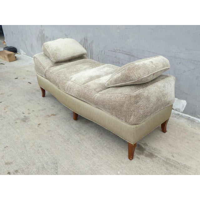 Donghia 1990s Classic Donghia Daybed or Upholstered Bench For Sale - Image 4 of 11