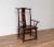 Chinese 1880s Official's Hat Chairs with Pierced Splats and Curving Arms - A Pair For Sale - Image 12 of 13