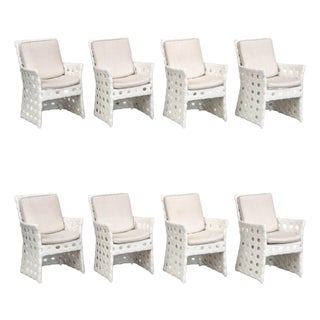 Skyline Design "Jamaica" Dining Chairs, 8 For Sale