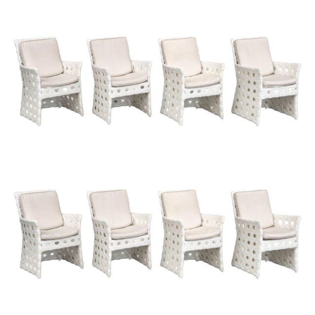 Skyline Design "Jamaica" Dining Chairs, 8 For Sale