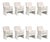 Skyline Design "Jamaica" Dining Chairs, 8 For Sale