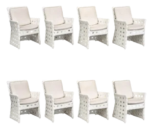 Skyline Design "Jamaica" Dining Chairs, 8