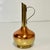 This is a delightful copper and brass Bud Vase from the Mid-Century. It features a globe-like base with a thin cylinder...