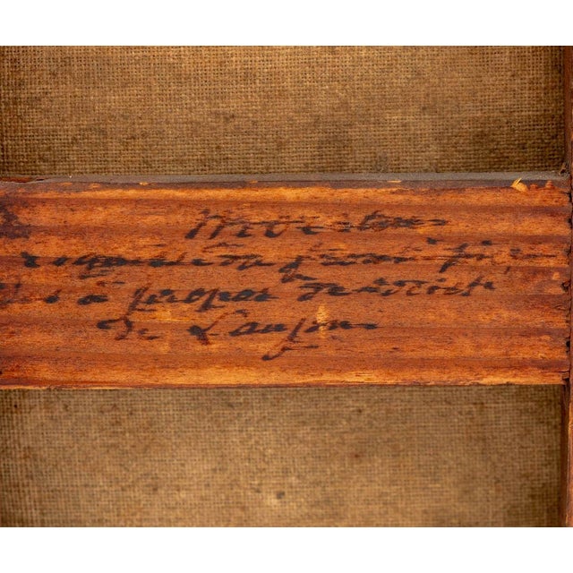 Textile Jean-Michel Moreau Frontispice Study Oil on Canvas For Sale - Image 7 of 7