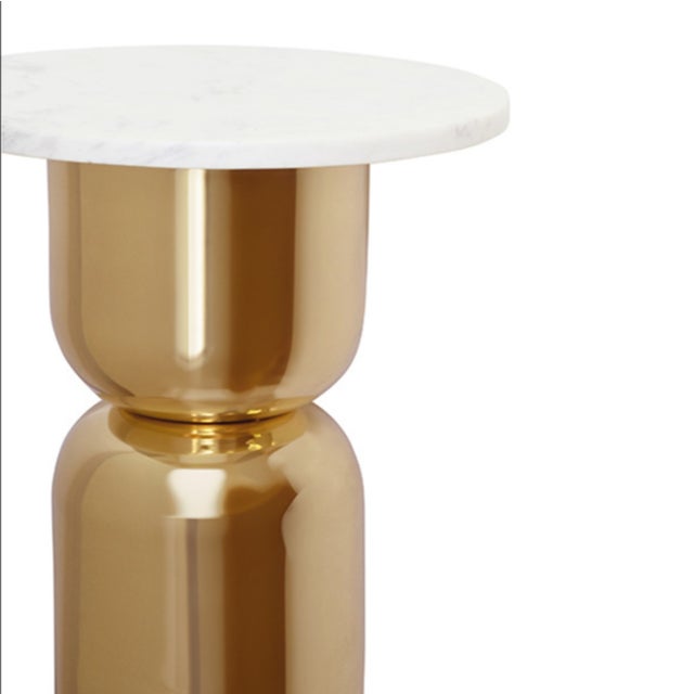 New special order item. Not vintage. The Alina Side Table blends contemporary style with sleek elegance. Made with...