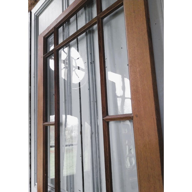 Art Deco Oak Door with Original Glazing, 1890s For Sale - Image 6 of 13