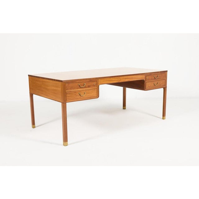 Mid-Century Danish Modern Desk by Jacob Kjaer, 1950s For Sale - Image 14 of 14