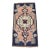 1960s Muted Modern Design Oushak Small Rug For Sale