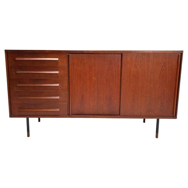 Mid-Century Modern Danish Wooden Sideboard, 1960s For Sale - Image 12 of 12