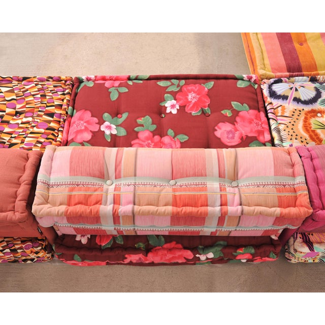 Mah Jong Kenzo Missoni Sectional Sofa by Hans Hopfer for Roche Bobois For Sale - Image 16 of 18