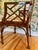 Early to Mid 20th Century Anglo-Chinese Faux Tortoiseshell Lacquer Pagoda Armchair For Sale - Image 9 of 15