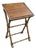 Vintage Faux Bamboo Style Wooden Lectern Library Book Display Stand For Sale