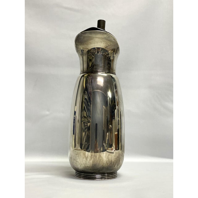 Wallace Silversmiths Wallace Silverplate Lidded Water Pitcher For Sale - Image 4 of 10