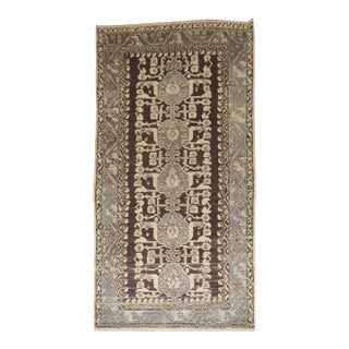 Early 20th Century Zabihi Collection Turkish Kula Rug - 5'9" x 11' For Sale