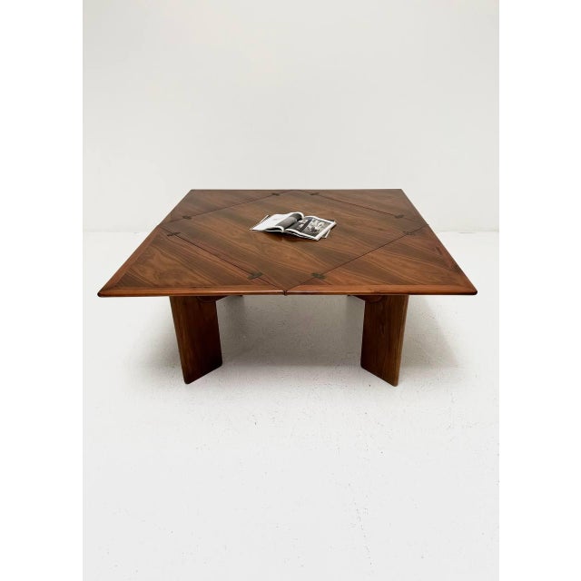 This impressive dining table by silvio coppola for bernini from the 1960s is an outstanding example of italian design...
