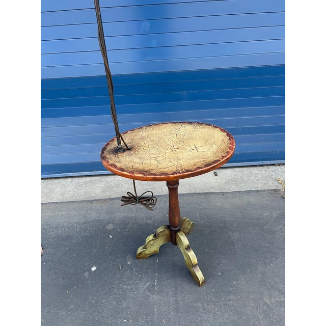 1930s Original Monterey Transitional Table Floor Lamp For Sale In Los Angeles - Image 6 of 7