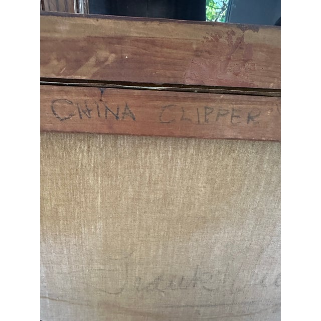 Early 20th Century Early 20th Century Frank Vining Smith “China Clipper” For Sale - Image 5 of 10