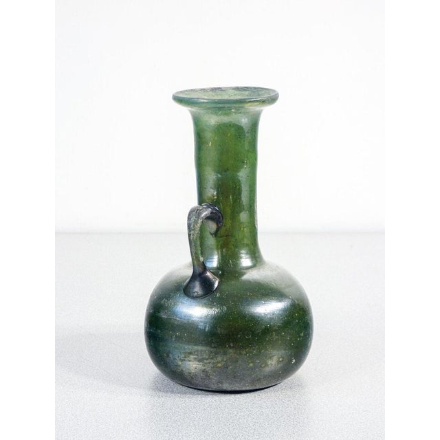 Blown Glass Vase with Scavo in the the style of Seguso For Sale - Image 4 of 9