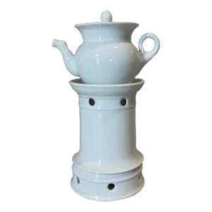 Late 19th Century Old Paris Porcelain Veilleuse