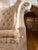 A Pair of Tufted Wingback Chairs in Ivory by Restoration Hardware Attributed to Ralph Lauren Heppelwhite Chairs For Sale - Image 12 of 18