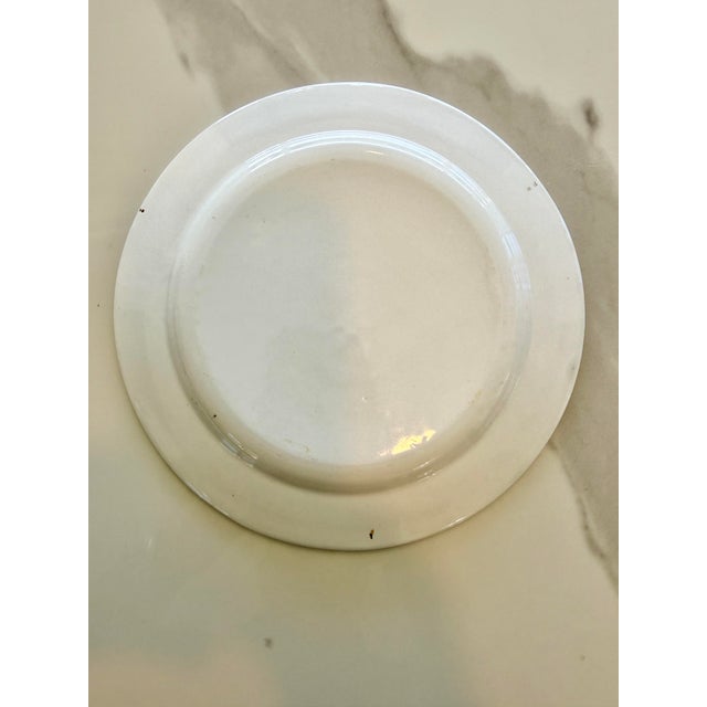 Classical Roman Transferware Decor Plate For Sale - Image 3 of 3