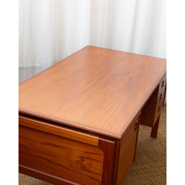 1960s Danish Teak Writing Desk Attributed to Arne Vodder For Sale - Image 10 of 18