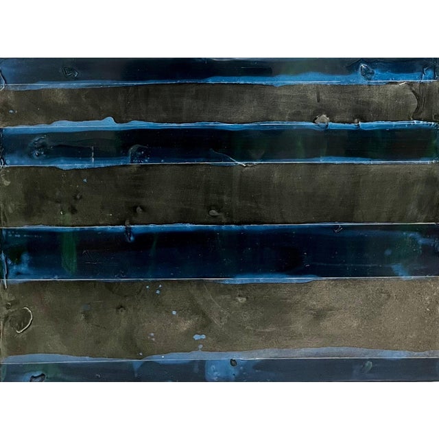 Erin Parish (American, b. 1966) 40004"Sugar High Undertow" Hand signed and dated 2005 verso, Oil and resin on panel. 18"h...