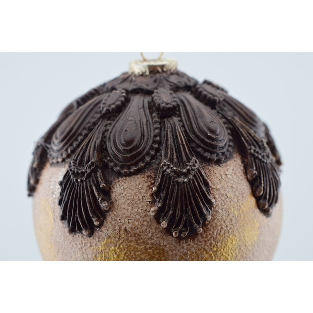 Handmade Christmas Ornament 'Terra' For Sale - Image 4 of 4