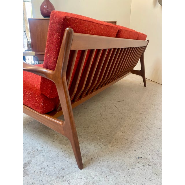 Nils Koefoed Mid-Century Danish Teak 3-Seater Sofa For Sale - Image 4 of 13