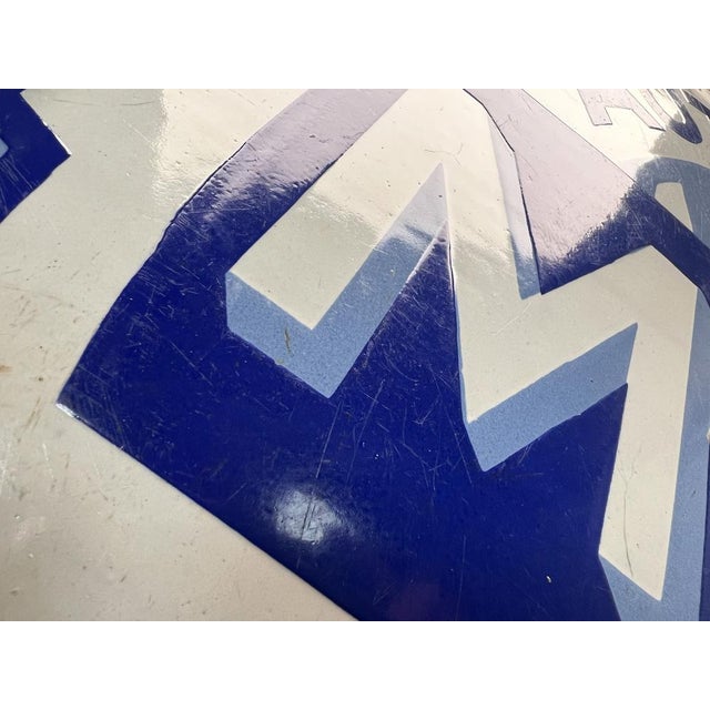 Automobiles Mathis Sign in Enamel, France, 1930s For Sale - Image 10 of 15