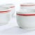Mid-Century Modern Porcelain Cups, Czechoslovakia, 1960s, Set of 4 For Sale - Image 3 of 8