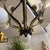 1950s Mid--Century Modern Brass and White Glass 12 Lights Chandelier by Stilnovo For Sale - Image 13 of 14