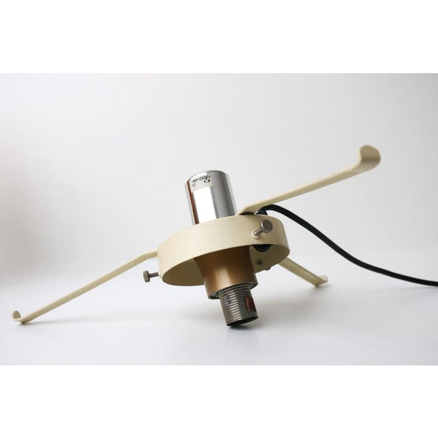 Large Vintage Mushroom Lamp in Orange Art Glass from Peill & Putzler, 1970s For Sale - Image 11 of 18